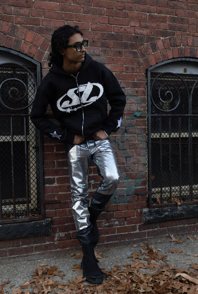 gr8ness black zipup - Superstar Lifestyle 